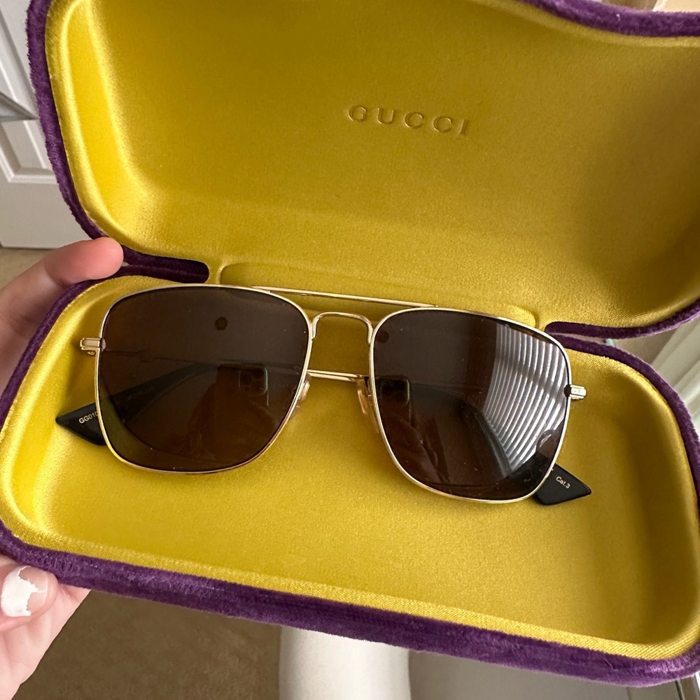 Gucci Aviator Sunglasses NEW